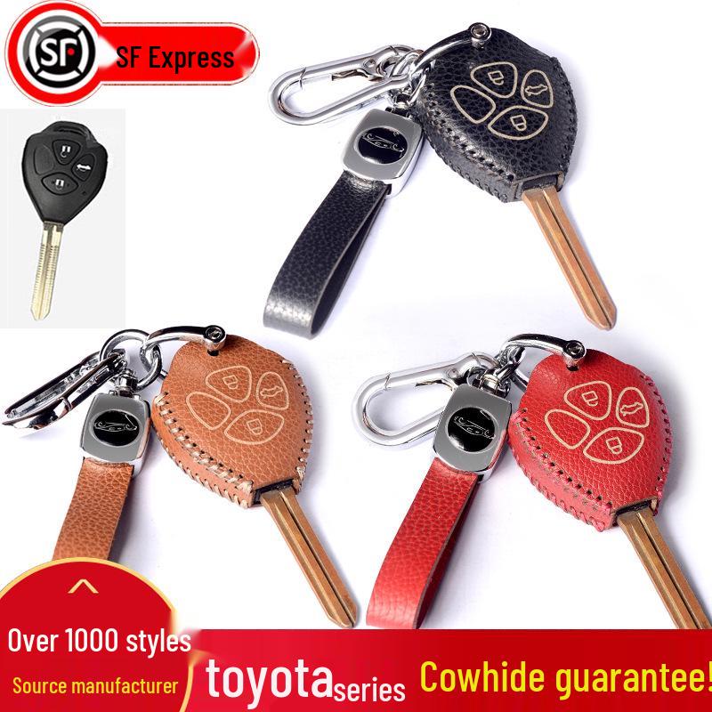 Corolla Nappa Leather Key Case for Toyota RAV4/Levin/Camry/Venza XLE