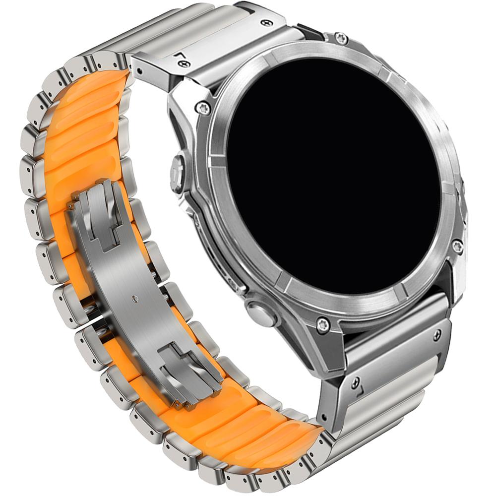 

26mm Titanium Band for Garmin Watch Enduro 3/2 Fenix 8 7X Pro 51mm Fenix 6X Quick Fit Strap For Garmin WATCH Instinct 3 2X 50mm 26mm&L(195mm)