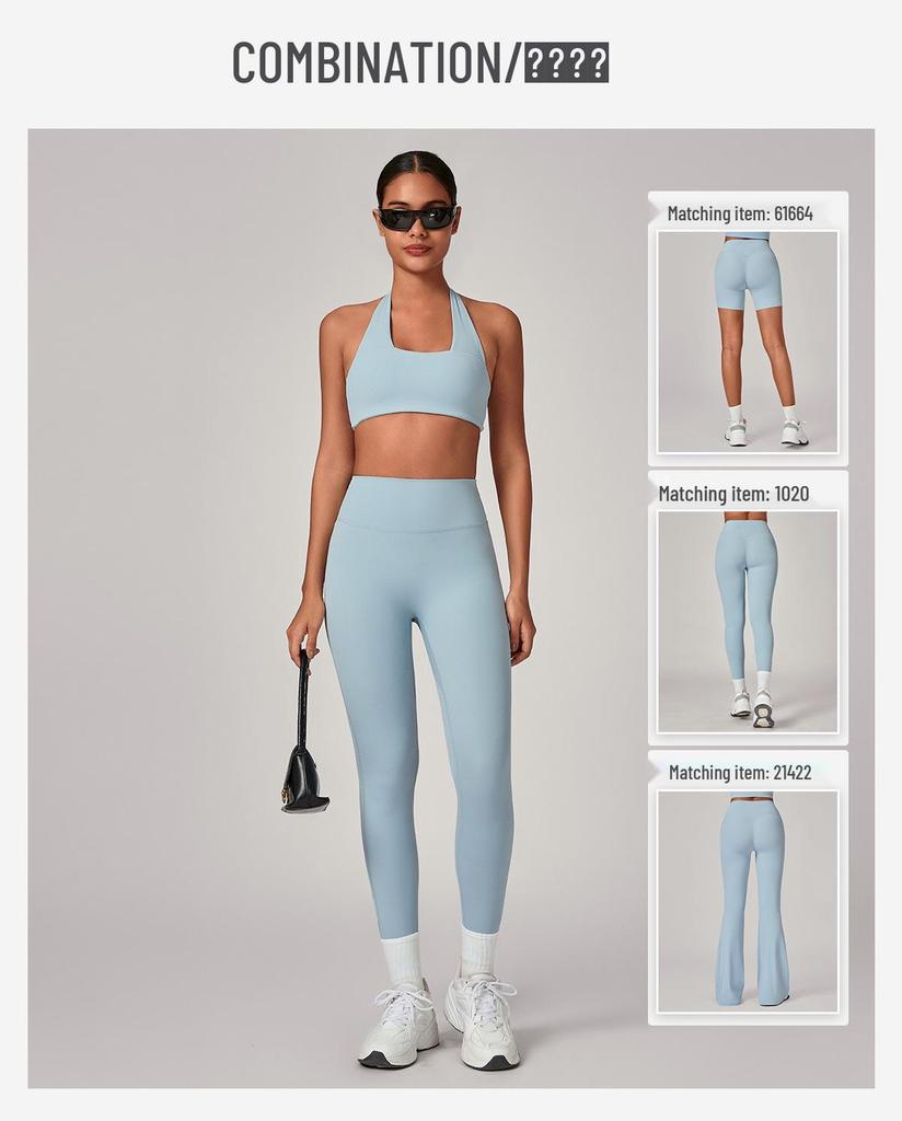 Cross-Border Sports Breathable Yoga Bra - Hanging Neck, Beautiful Back, Outdoor Running & Fitness Top