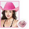 Space Cowgirl Hat for Adult Cowboy Hat with Sequins Surface Rave Hats Fits Most Women and Girls for Theme Party