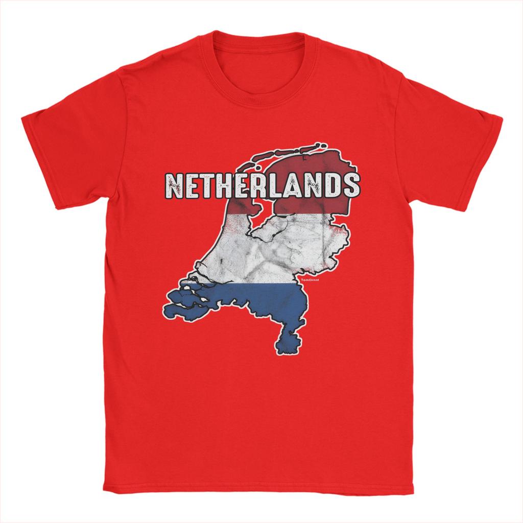 Amsterdam Flag Cotton T Shirt For Unisex Summer Vintage T Shirts Hip Hop Tee Shirt Oversized Hot Sale Clothing