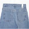 Women's Fashion Slim Fit High Waist Denim Pant Rhinestone Embellished Jeans Street Blue Wash Solid Color Casual Wide Leg Jean 2025 Spring