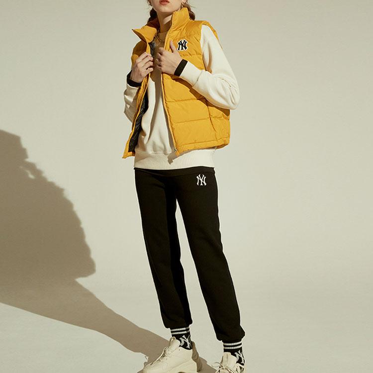 New MLB Knitted Sweatpants Unisex Black 31TP07061-50L