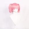 Pink Ponytail Clip Artificial Scalp Wig Magic Girl Cos Wig Anime Reality Show Wig