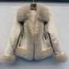 Winter New Women's Imitation Fox Hair Padded Casual Coat Loose High Quality Imitation Coat