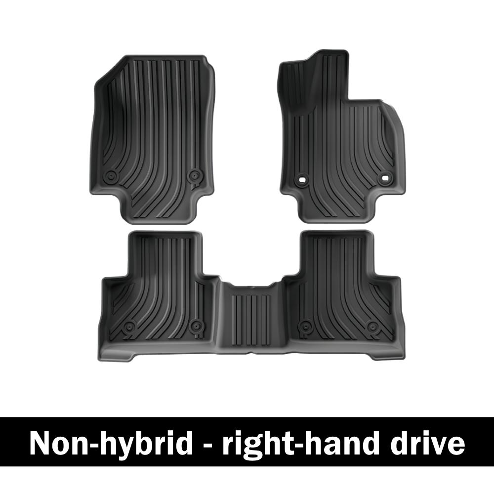 RHD Car Floor Mats For Toyota RAV4 RAV-4 2025 2025 2025 2025 2020 2019 TPE Waterproof Floor Liner Trunk Mat Backrest Pad