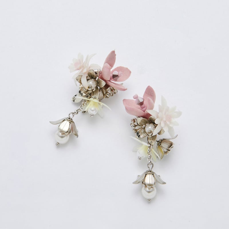 FEVERISH Floret Mini Earrings Silver