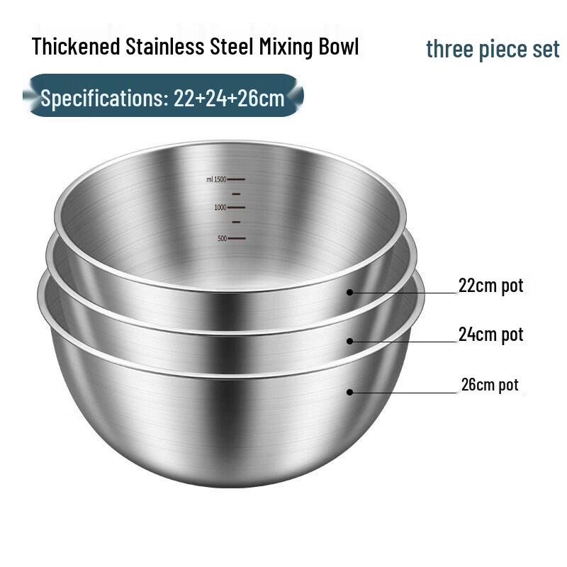Multi-purpose Enamel Kitchen Bowl