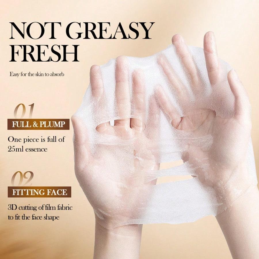 1/3/5/10PCS Rice Essence Mask, Nourishing And Firming, Hydrating,Brightening Smooth,Improve Dryness