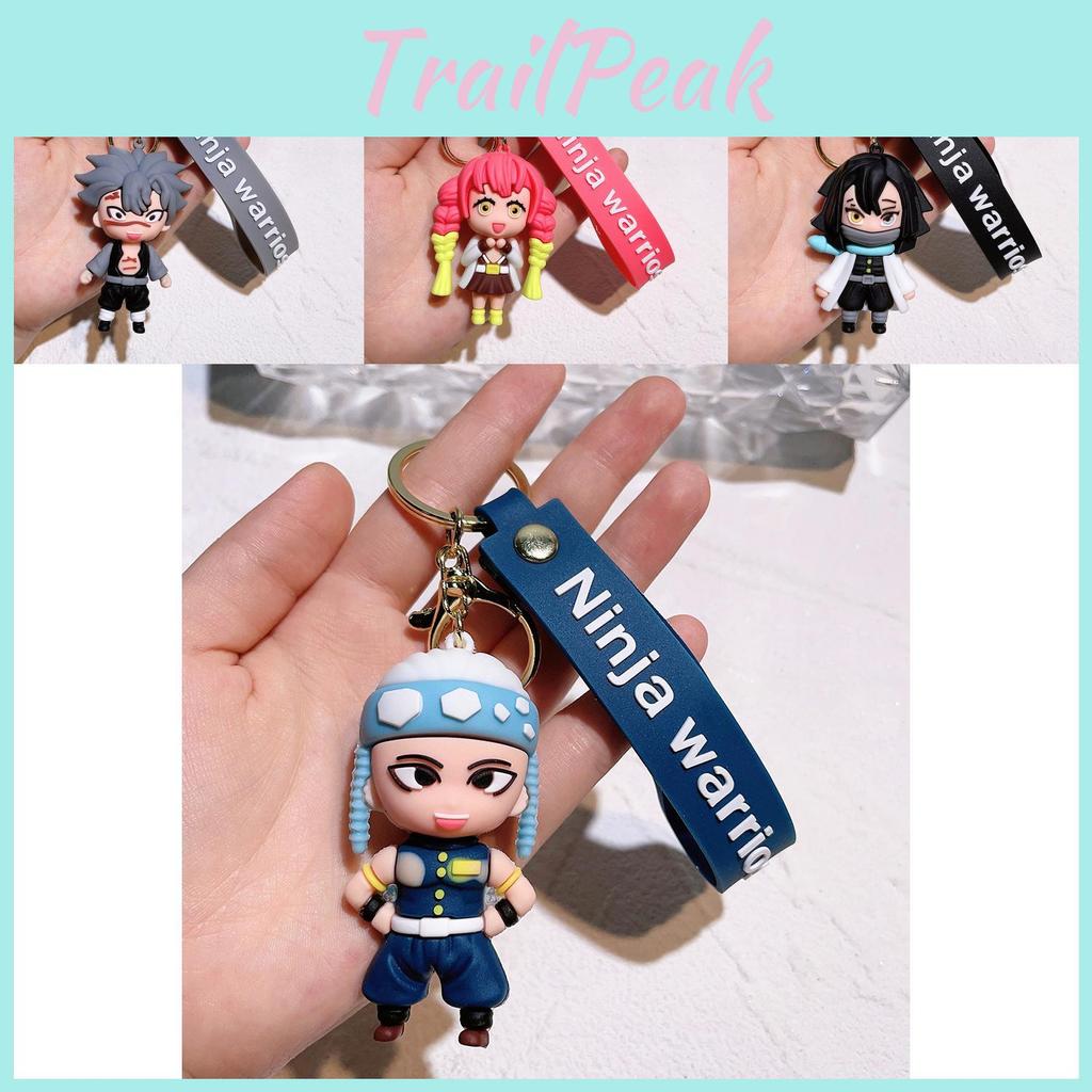 Vibrant Demon Slayer Keychain Collectible Key Ring Gift For All Occasions