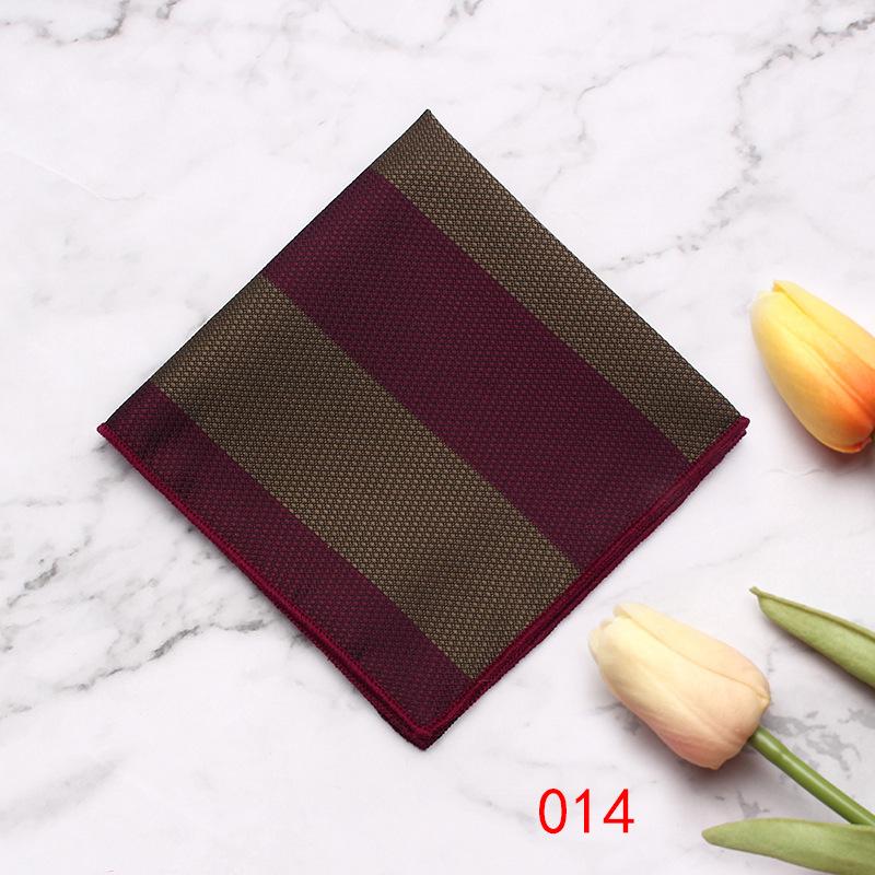 British Style Men'S Suit Pocket Towel Small Flower Type Business Retro Banquet Suit Small Square Scarf Chest Towel Handkerchief