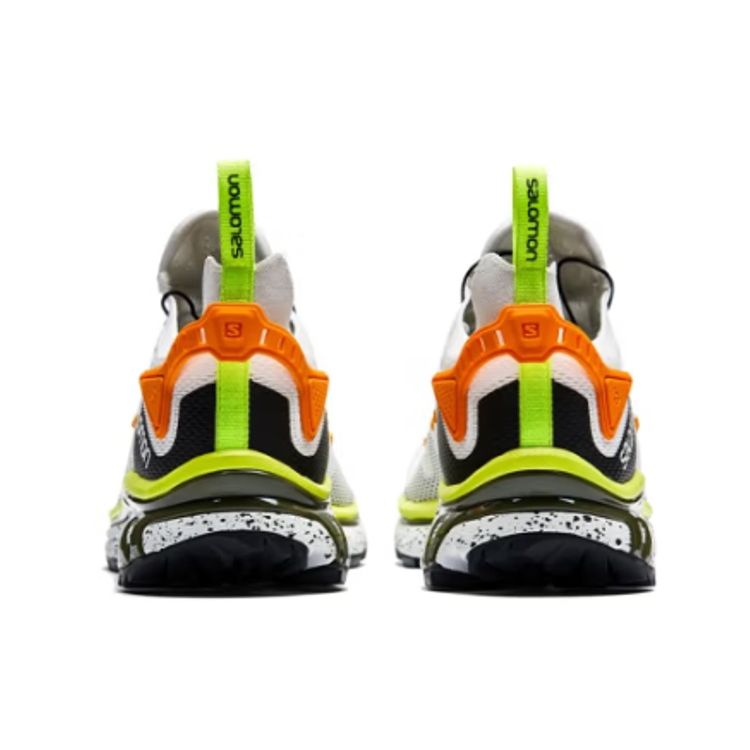 Salomon Xt-Rush Outdoor Mesh Cushioning Non-Slip Durable Breathable Lightweight Low-Top Running Shoes Unisex Sneakers White Black Yellow 415166