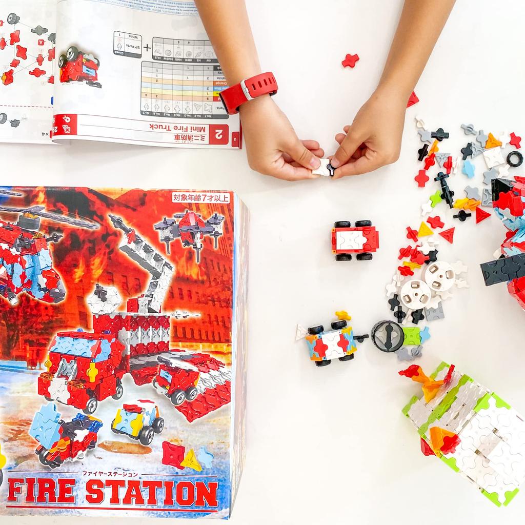 Yoshiritsu LaQ Hamacron Constructor Fire Station