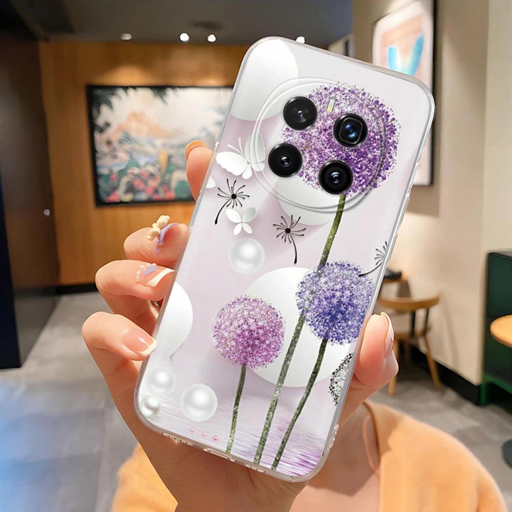 For Honor Magic7 Pro Case Magic 7 5G Cute Butterfly Cartoon Phone Cover For Huawei Honor Magic7 Pro Flower Fundas Phone Cases