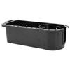 Boat Cup Holder Multifunctional Boat Fishing Accessories Organizer with Rubber Tab for Jon Boat Bass Boat Kayak Pontoon