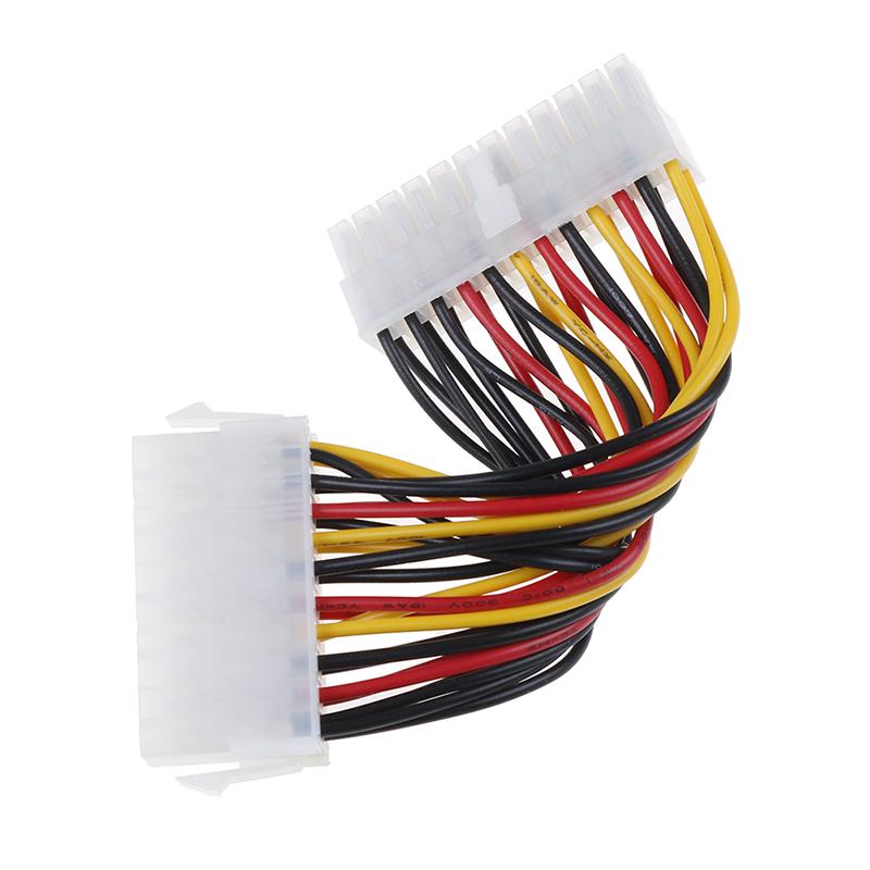 E-ATX 20 Pin Female To 24 Pin Male F/M Power Supply Adapter Cable Motherboard