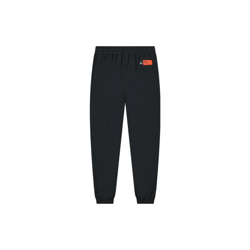 Fila Solid Color Casual Woven Sports Pants Women Pants Black F11W329801F-BK