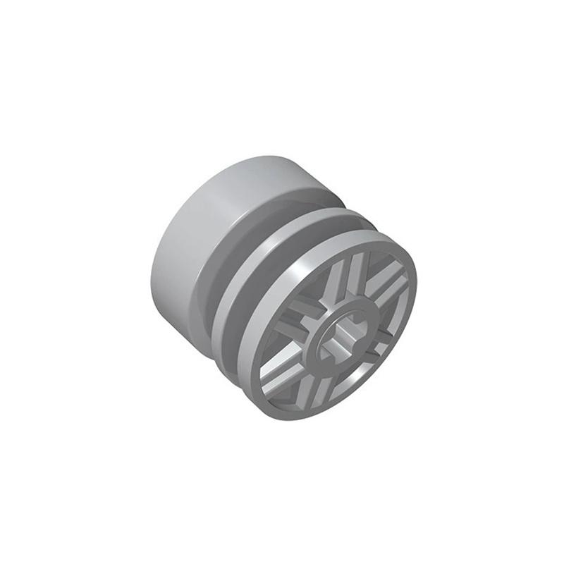 

10pcs 55982 Wheel 18mm Dx14mm featuring Axle Hole Block Moc Hue Attachments Compatible with Brick DO-IT-YOURSELF Children Plaything 10PCS світло-сірого кольору