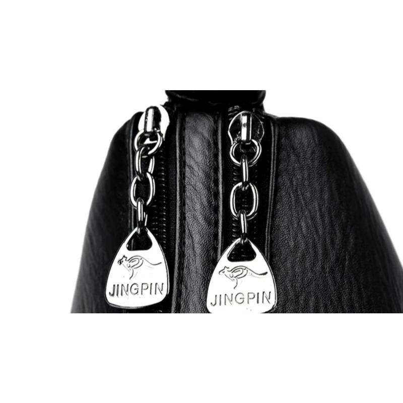 Fashionable Women's Shoulder Bag, Soft PU Leather Crossbody Bag, Solid Color Handbag, Suitable for Daily Use, Shopping, Commuting