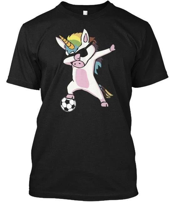 Unicorn Soccer Funny T-Shirt Made in the USA Size S to 5XL 2XL