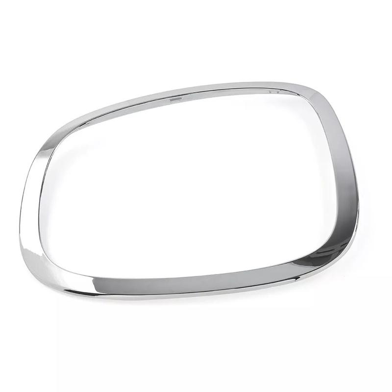 Car Modification Vehicle Enhancement Rear Taillight Cover Plating Bright Silver Color Direct Replacement Easy To Use