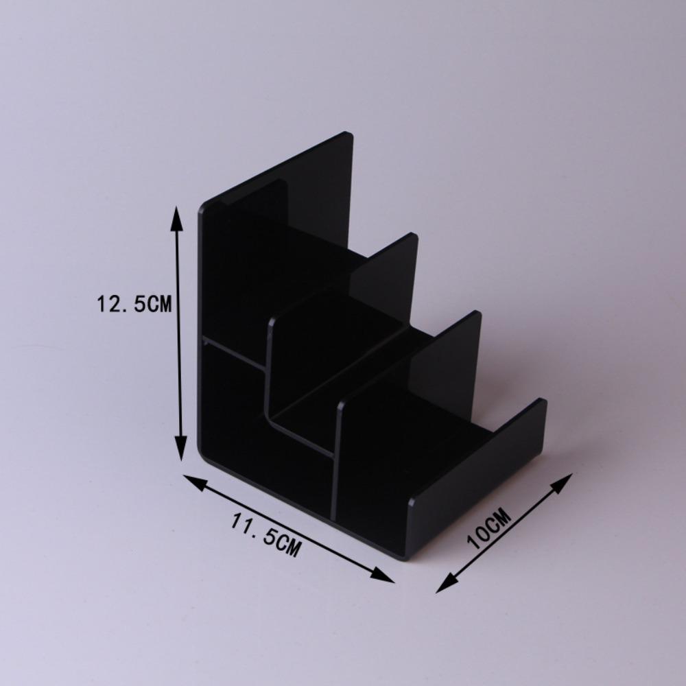 2-5 Tiers Display Risers Acrylic Clear Jewelry Racks Organizer Makeup Storage Rack  Handbag Purse