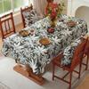 Dining Table Fabric Plant Flower Thickened Fabric Tablecloth Coffee Table Dust-Proof Hot-Selling