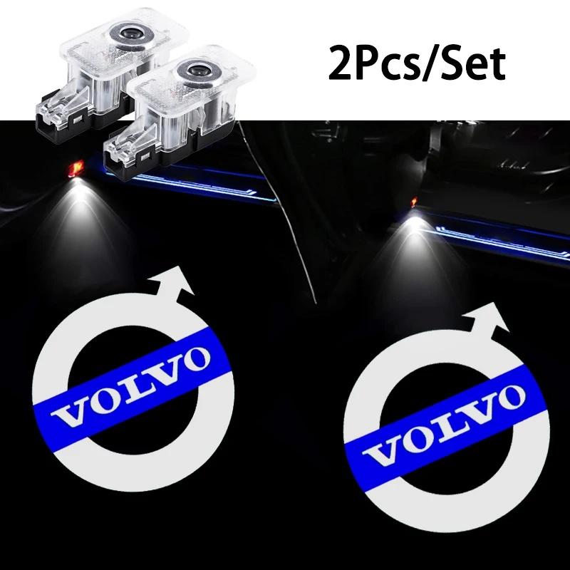 

HD LED Car Door Welcome Light Logo Projector for Volvo XC40 XC60 XC90 S60 S90 V50 V70 V60 V40 S80 Ghost Shadow Lamp Accessories