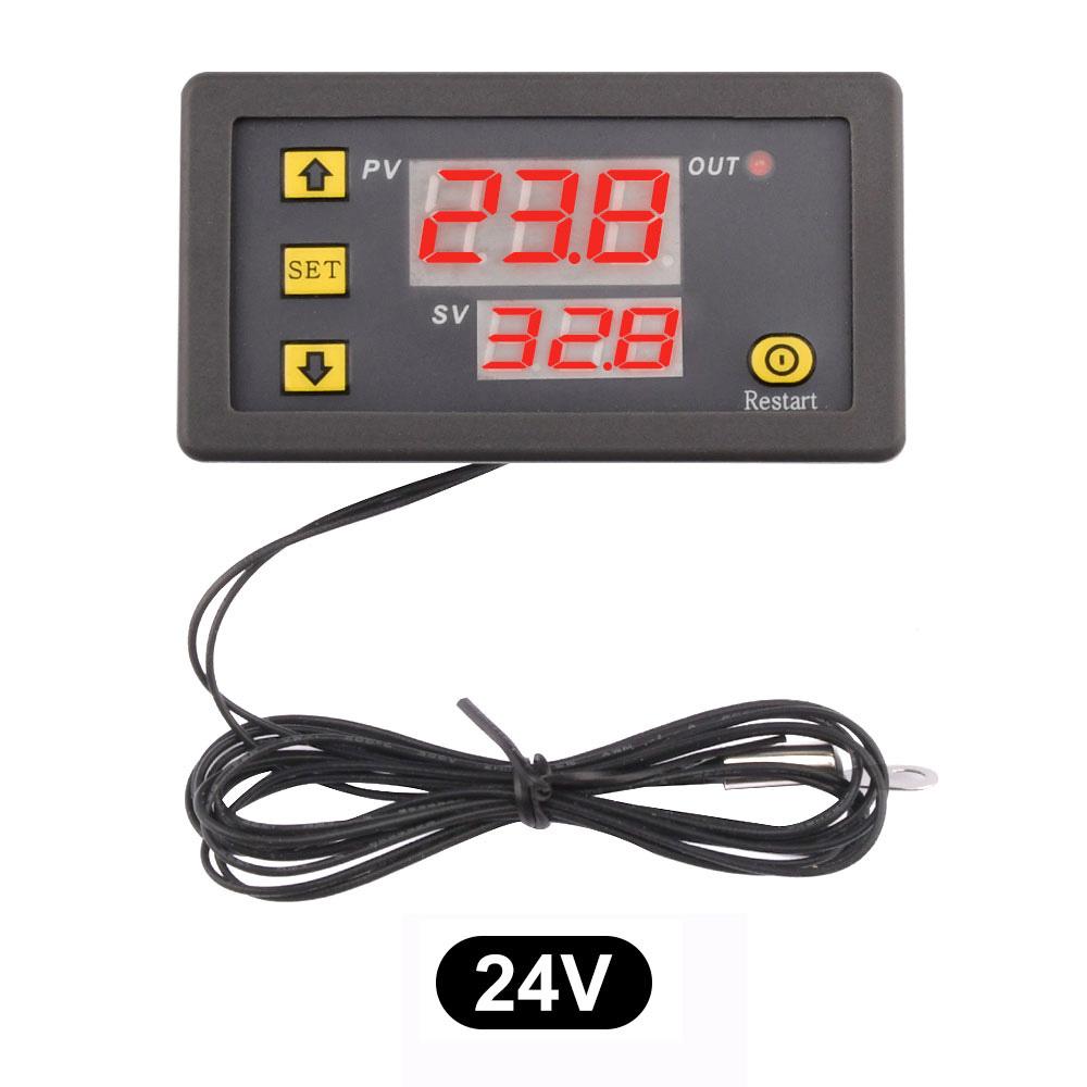 DC 5V/12V/24V Thermostat Digital Temperature Controller Regulator Thermoregulator Incubator NTC Sensor Switch Module