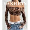 Women's New Y2K One Shoulder Long Sleeve T-Shirt Top