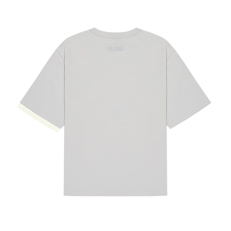 New Balance T Shirts Men's Gray Crew Neck Moderate AMT52301-ALE