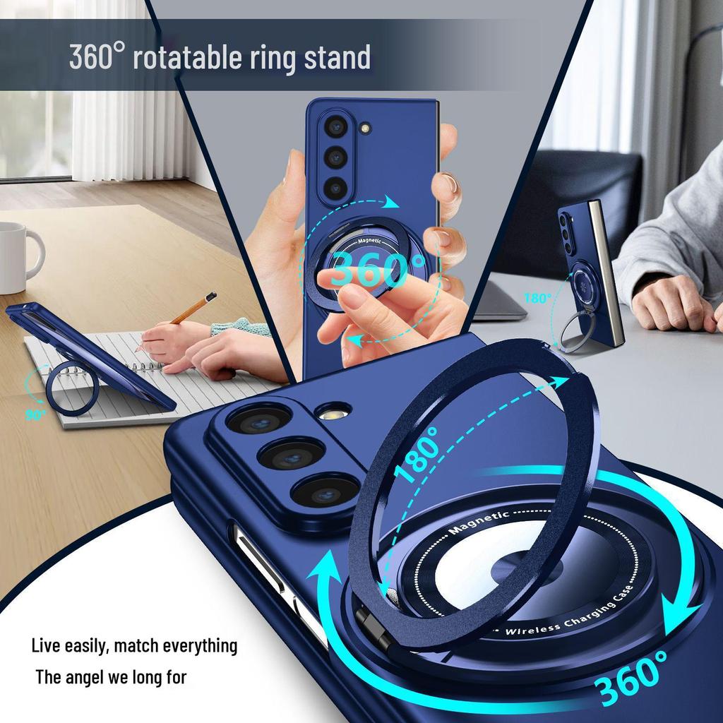 Magnetic Rotating Stand Protective Case for Samsung Galaxy Z Fold7/Fold6/Fold5
