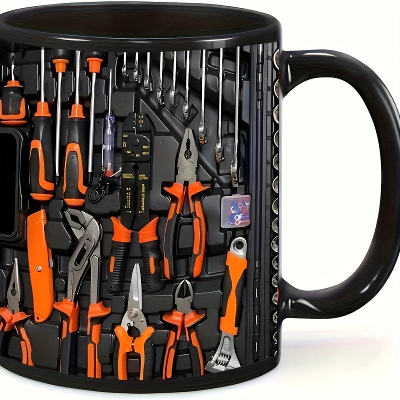 Кружка для воды Простая керамическая кружка Чувство дизайна Нишевая кофейная кружка Кружка большого объема Керамическая кружка 301-400ml