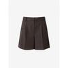 Cc Collect Belted Wool Blend Shorts  C253msa022c 