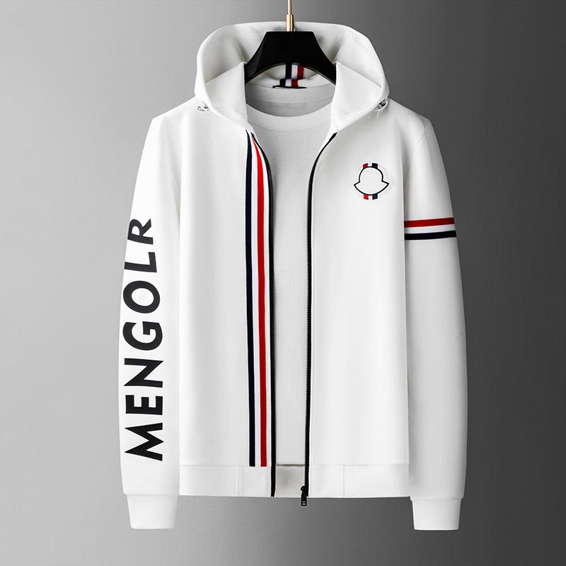 2025 European Men's Trendy Hooded Sweatshirt: Autumn/Winter Collection - Long Sleeve Cardigan