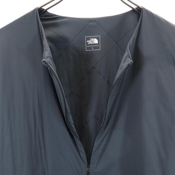 The North Face NY31763 Bunda bez límce z nylonu s vatováním L Šedá Pánská Použitá
