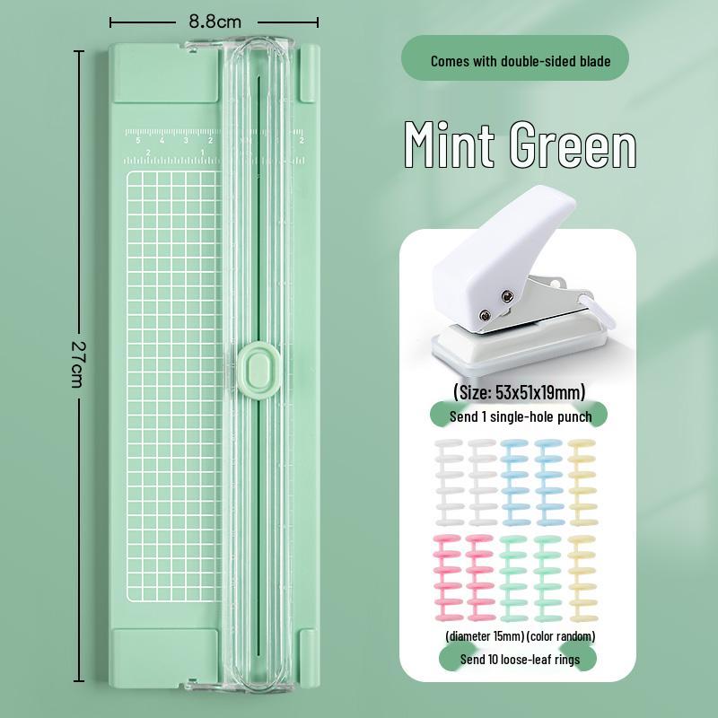 Dual-Function A4 Paper Cutter for Office & Craft Use