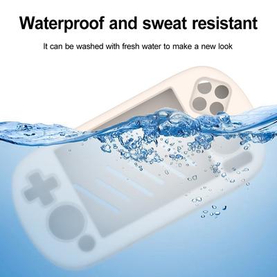 Silicone Protector Shell Sleeve Shockproof Soft Skin Cover Case Anti-Scratch with Lanyard for ANBERNIC RG40XX H Game Accessories