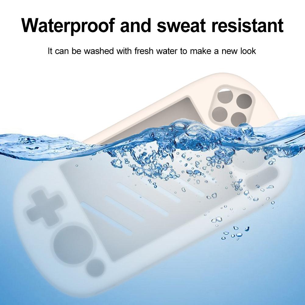 Silicone Case Protective Cover Shockproof Protector Shell Sleeve Anti-Scratch Protector Cover for ANBERNIC RG40XX H Game Console