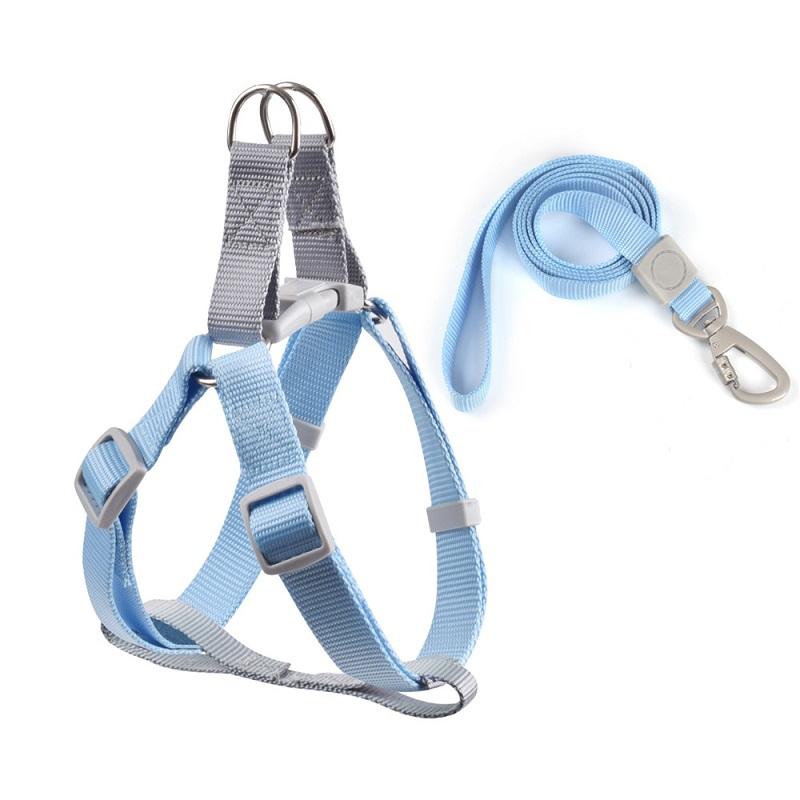 Dog Harness Vest for Small Dogs Adjustable Puppy Harness Vest with Leash Outdoor Walking Pet Rope Cat Harness Chihuahua Supplies
