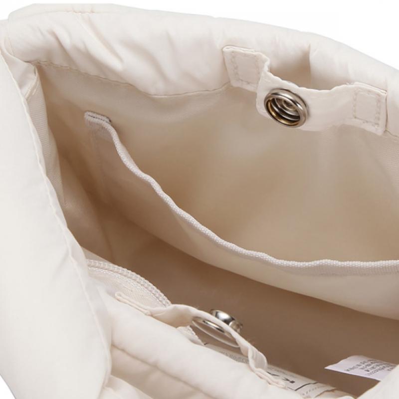Kangol Wh Puffer Tote Bag S Ivory 3966