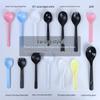 Thickened Disposable Plastic Soup Spoons