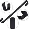 (1 Piece 30cm Long. Specifications: 30cm Long, 1cm Wide, 5cm Spacing Between Hook and Door Clip) Garland Door Hook,