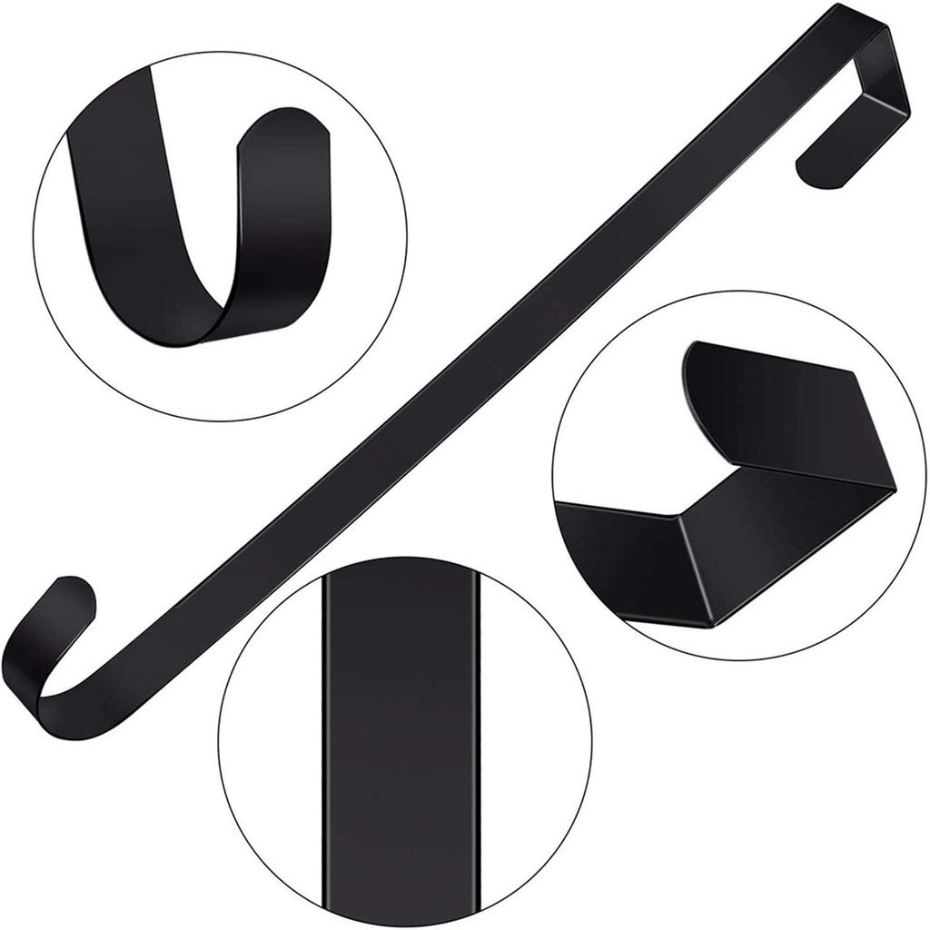 (1 Piece 30cm Long. Specifications: 30cm Long, 1cm Wide, 5cm Spacing Between Hook and Door Clip) Garland Door Hook,