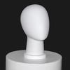 Male Mannequin Head with Shoulders for Hat, Wig, and Eyewear Display