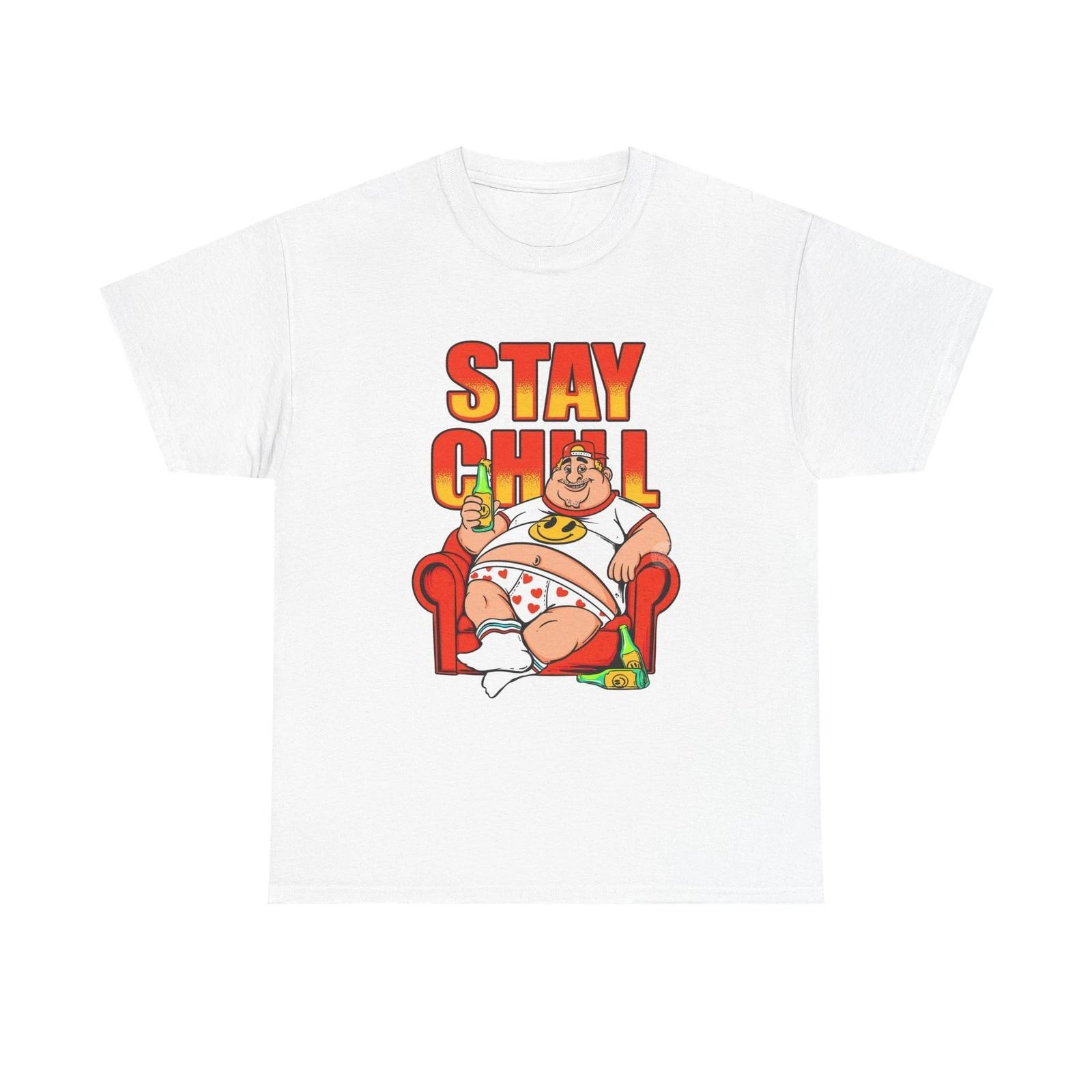 Men s and Women s T-shirts Stay Chill Graphic XL