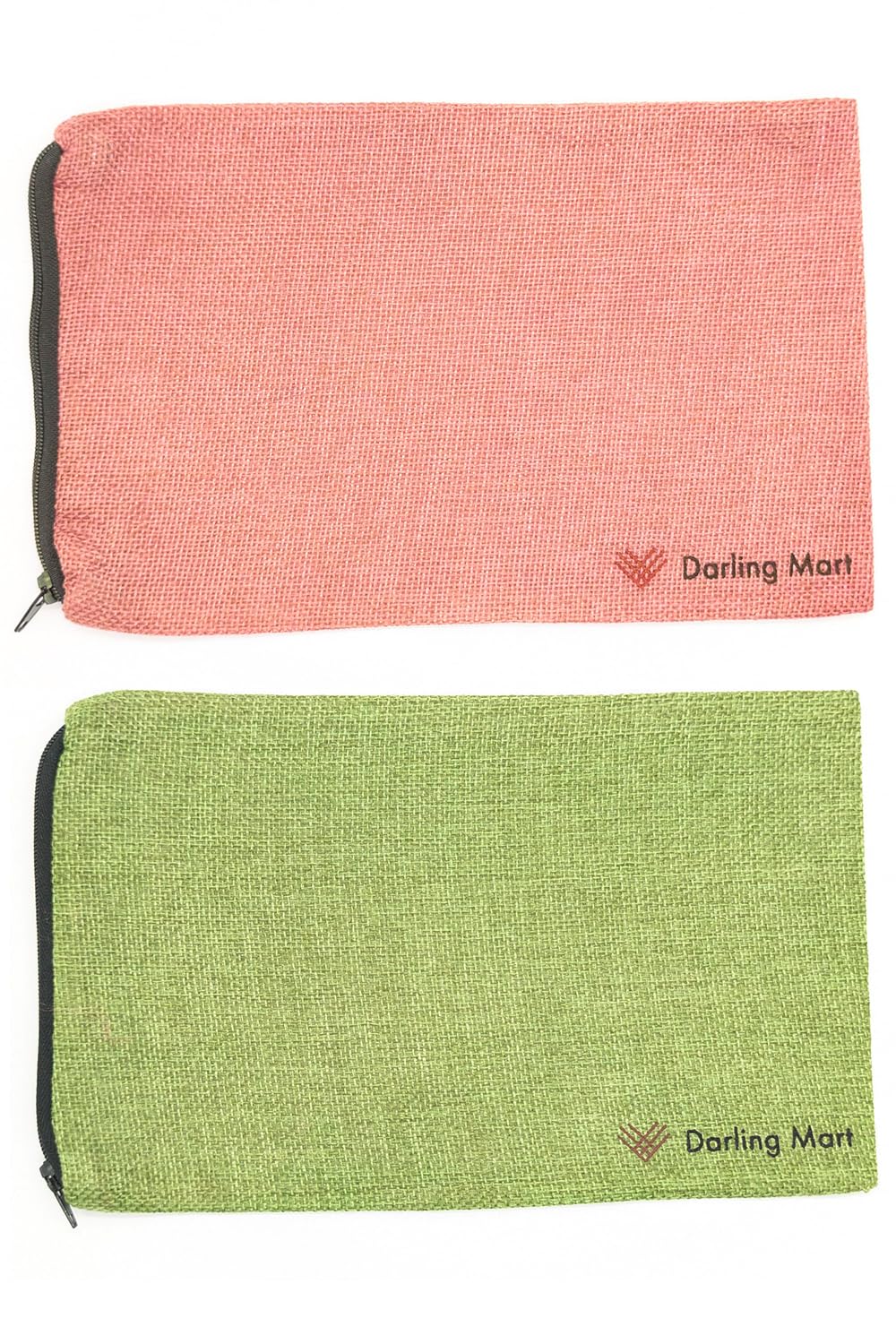 

DarlingMart Джутовый набор для маленьких и натуральных, сделанный с японскими лаймово-зелеными и розовыми мешочками, 2, макияж, косметика, товары, канцелярские товары,