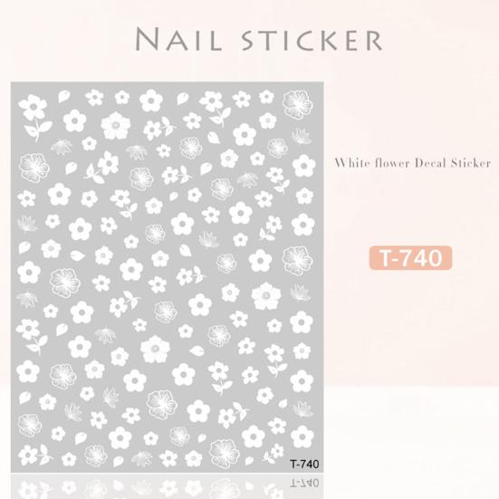 Decorative Nail Decal Self-adhesive Lightweight Nails Design