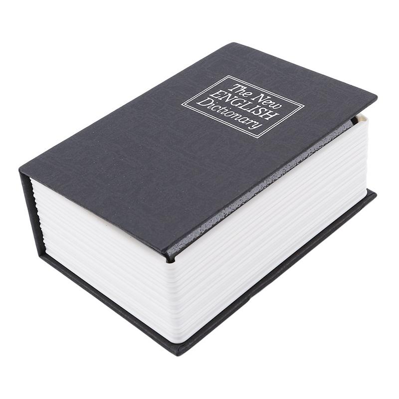 Dictionary Mini Safe Box Book Money Hidden Secret Security Safe Lock Cash Money