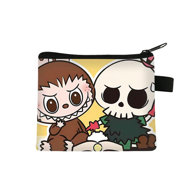 New Labubu Children's Coin Purse Student Cartoon Bag Trendy Mini Storage Bag